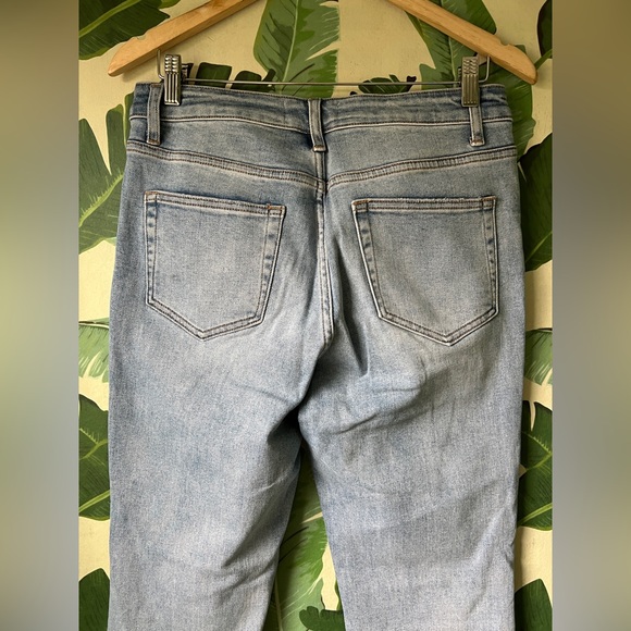 Vici Vervet Womens Crossover Distressed Jeans 29 - Picture 9 of 12